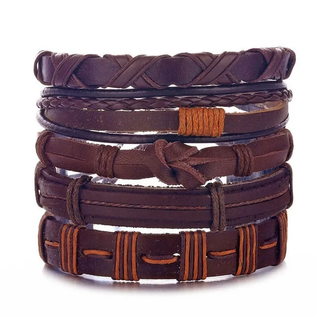 Ocean Conservation Jewelry | True Boho Leather Bracelet 26 Styles
