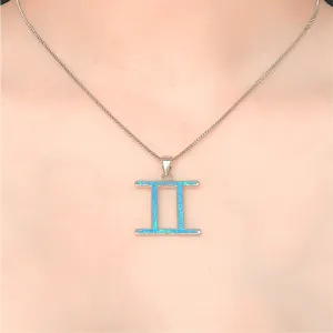 Opal Gemini Necklace