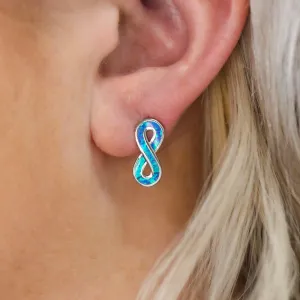 Opal Infinity Studs