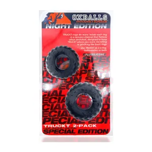 OxBalls Truckt 2-Piece Cockring Plus Silicone Special Edition Night