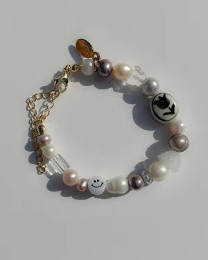 Painter Tulip Freshwater Pearls Bracelet