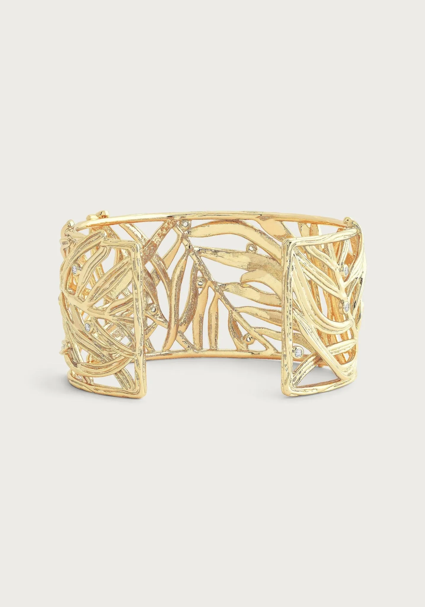 Palm Leaves Cuff