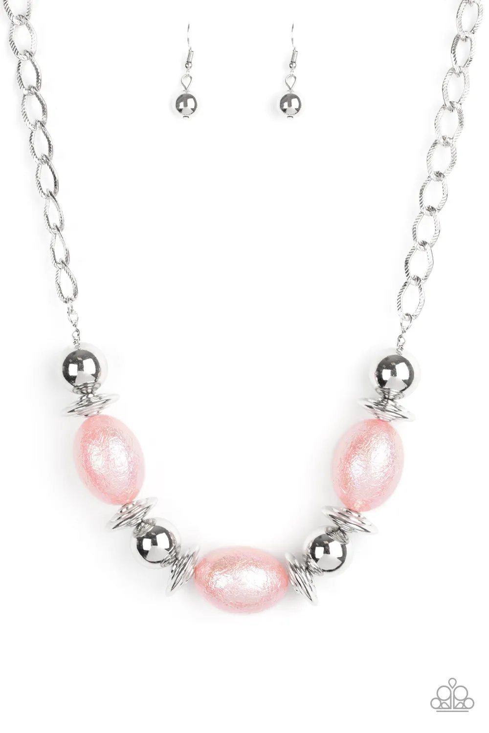 Paparazzi Welcome To The Big Leagues - Pink Necklace