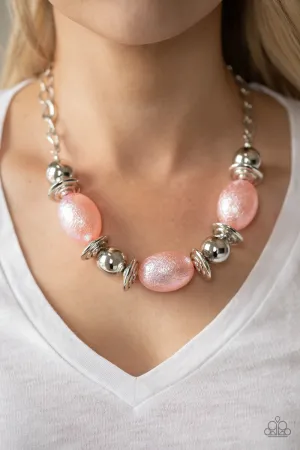 Paparazzi Welcome To The Big Leagues - Pink Necklace