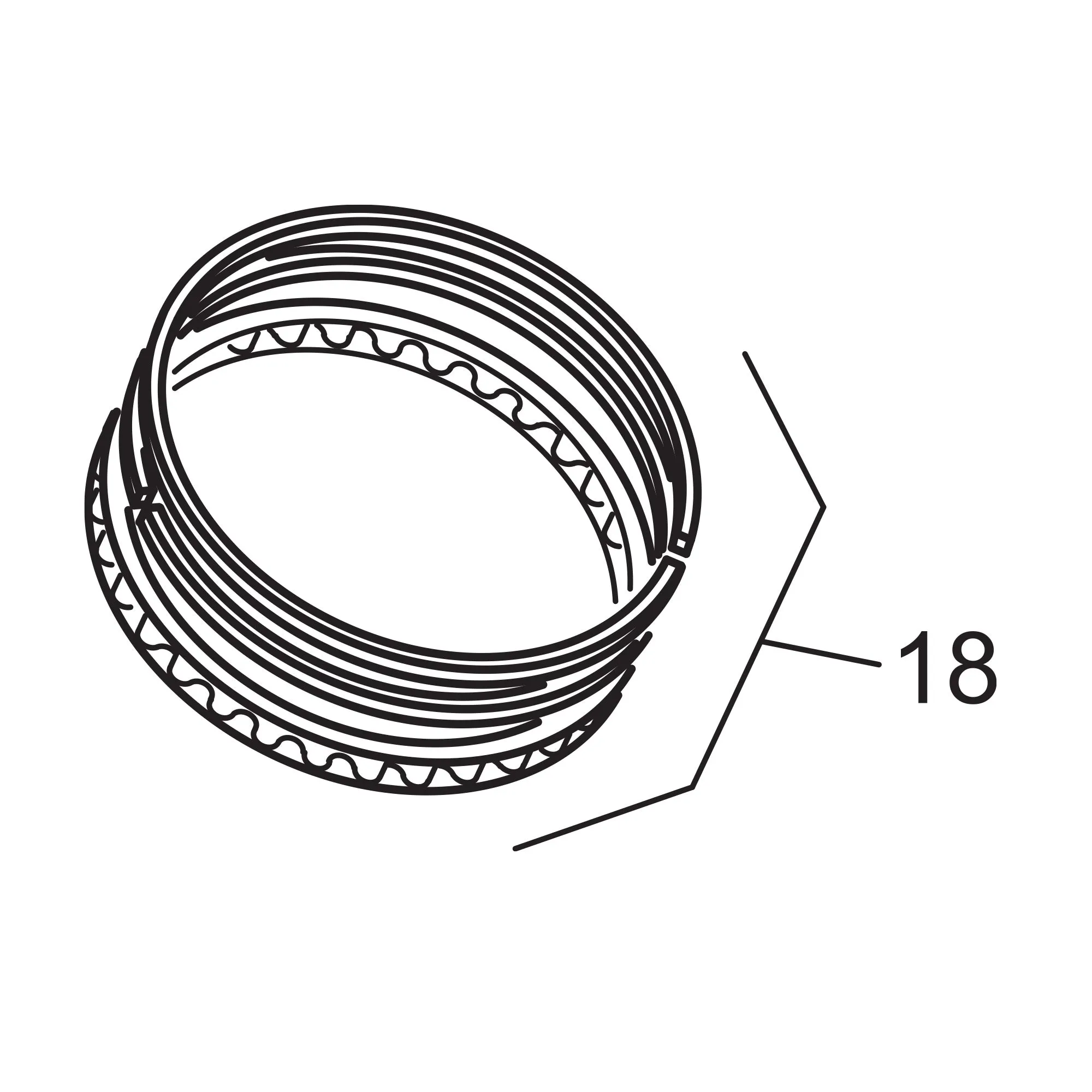 Piston Ring Set - .040 Oversize
