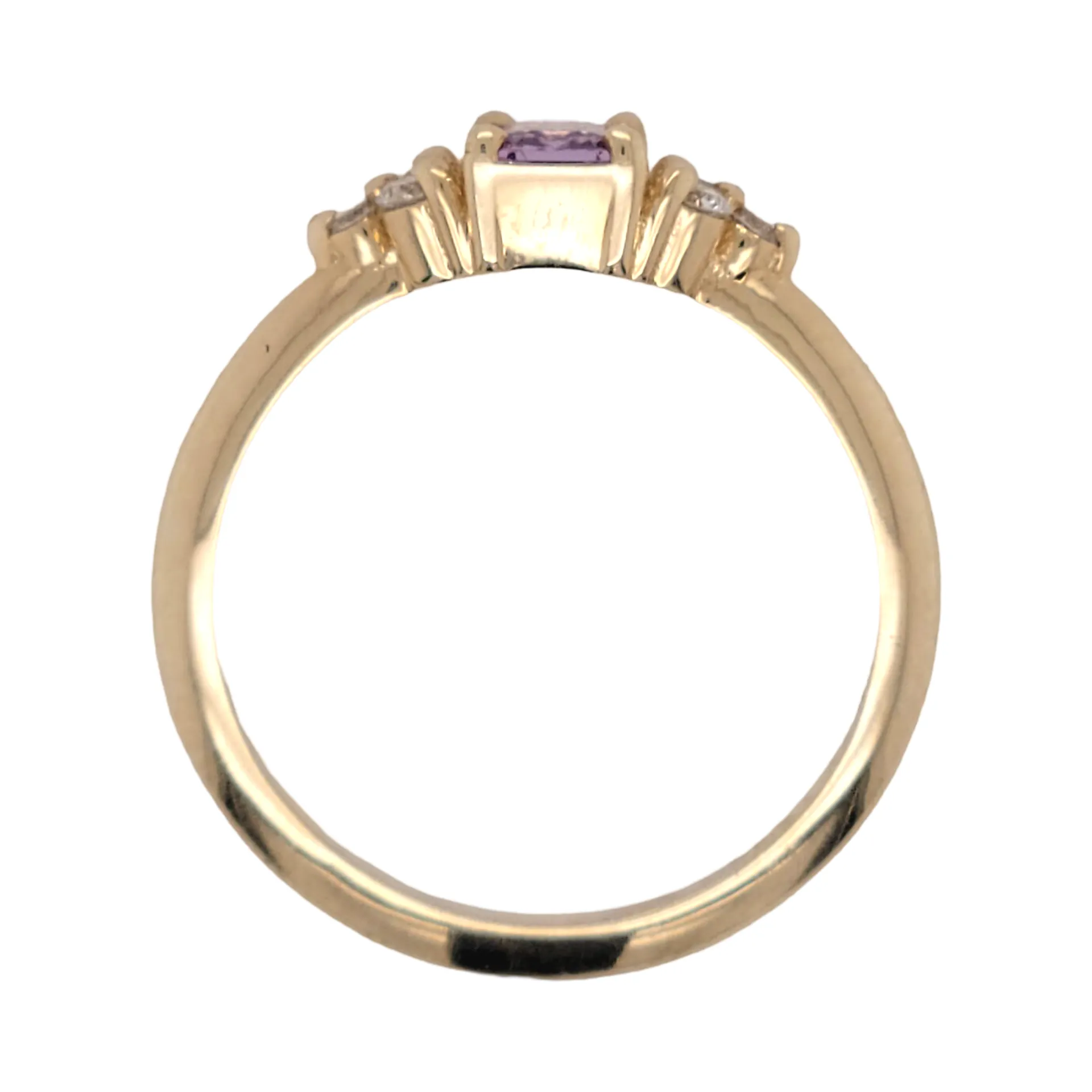 Purple Sapphire Ring