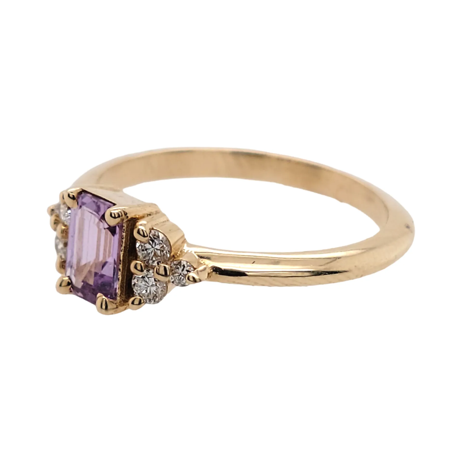 Purple Sapphire Ring