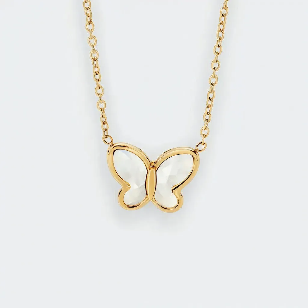 "FLORENCE" BUTTERFLY NECKLACE