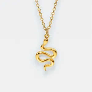 "TULUM" SNAKE NECKLACE