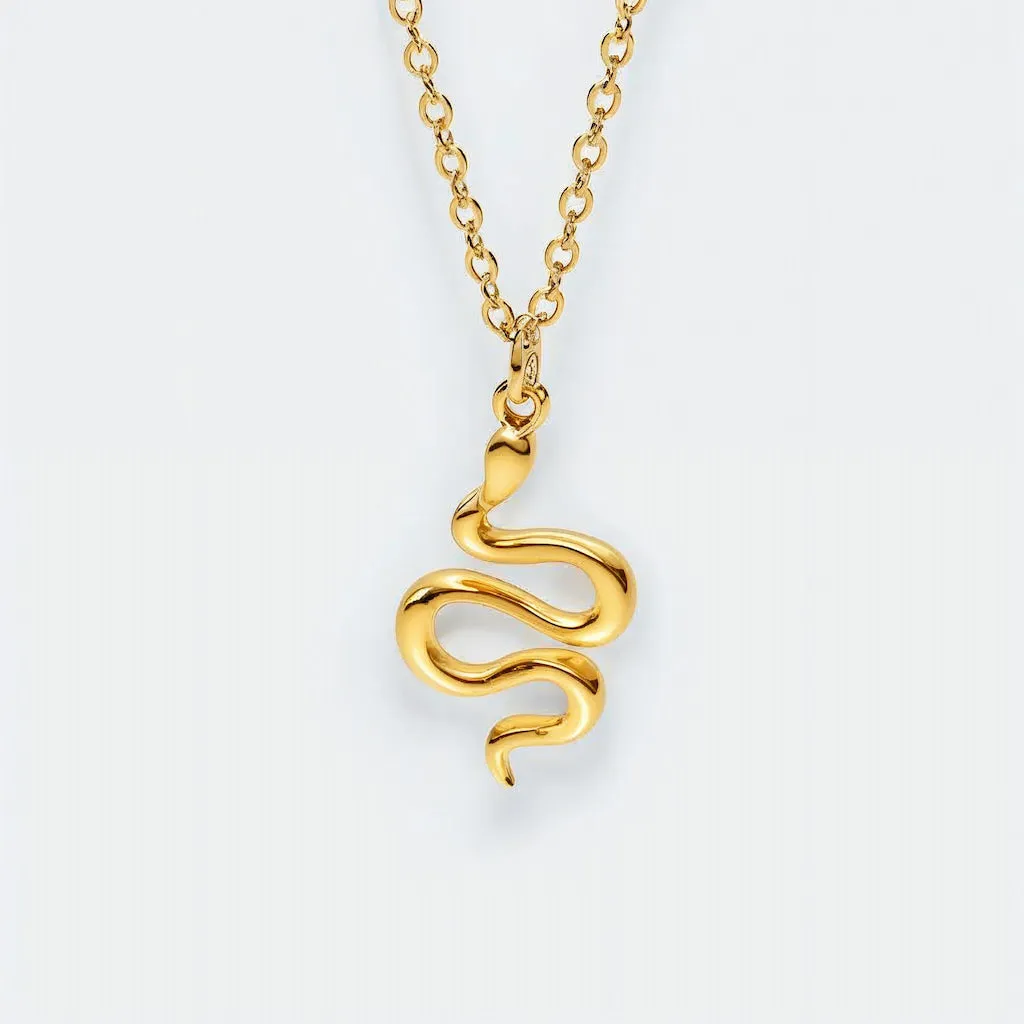 "TULUM" SNAKE NECKLACE