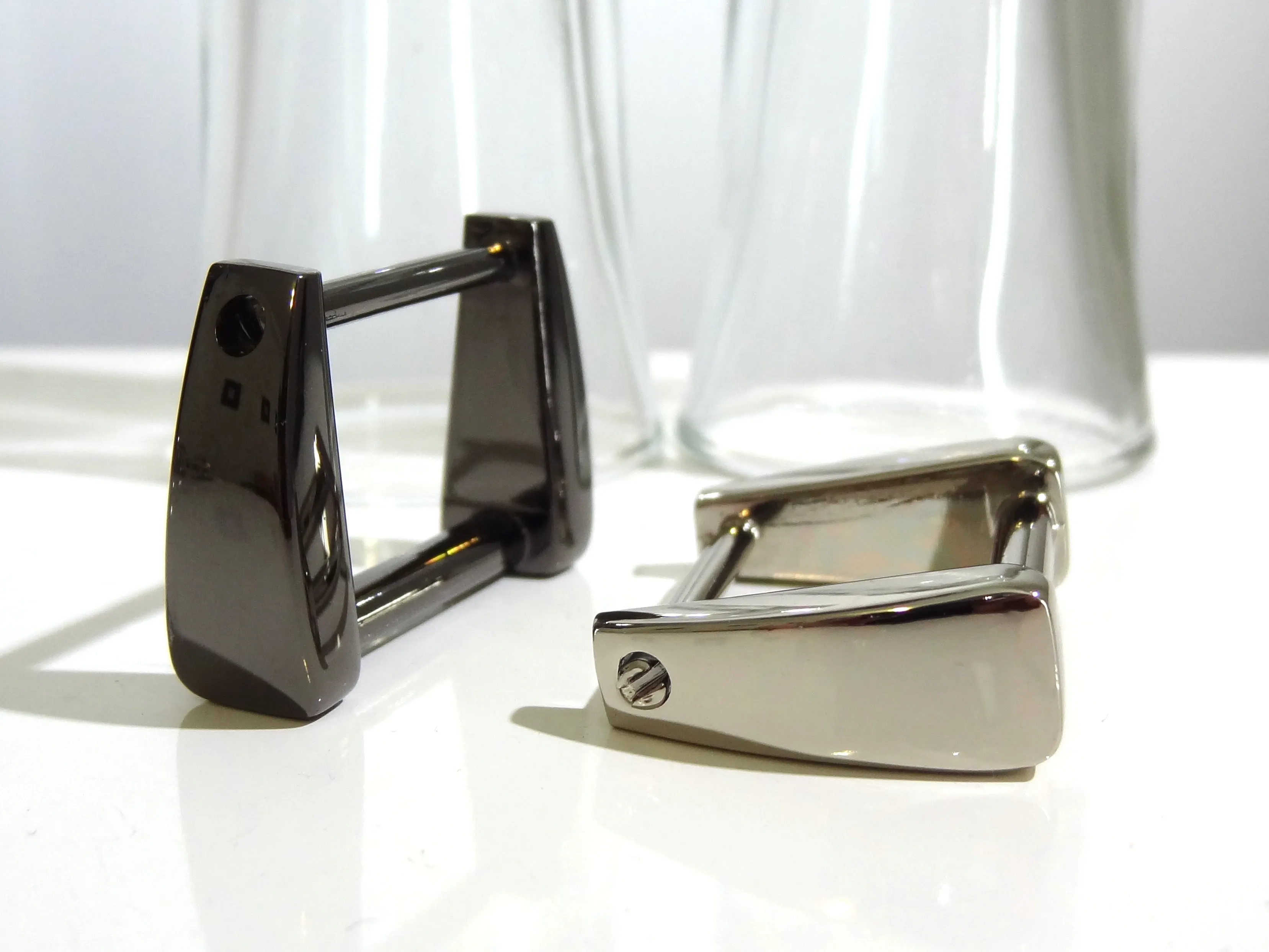 "Voluptuous" Rectangle Rings - 1" Inner Width - Set of Four