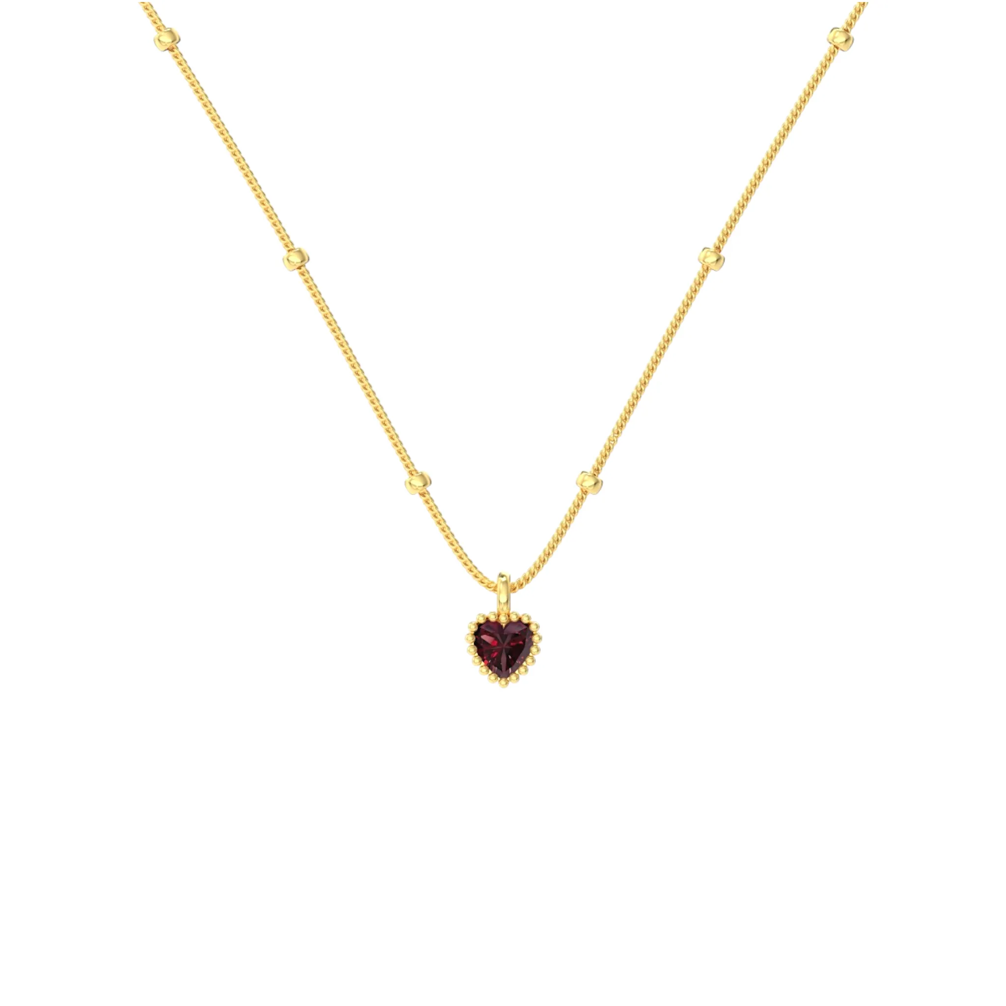 Red Heart Necklace
