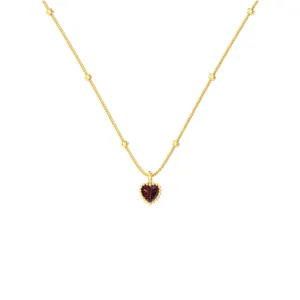 Red Heart Necklace