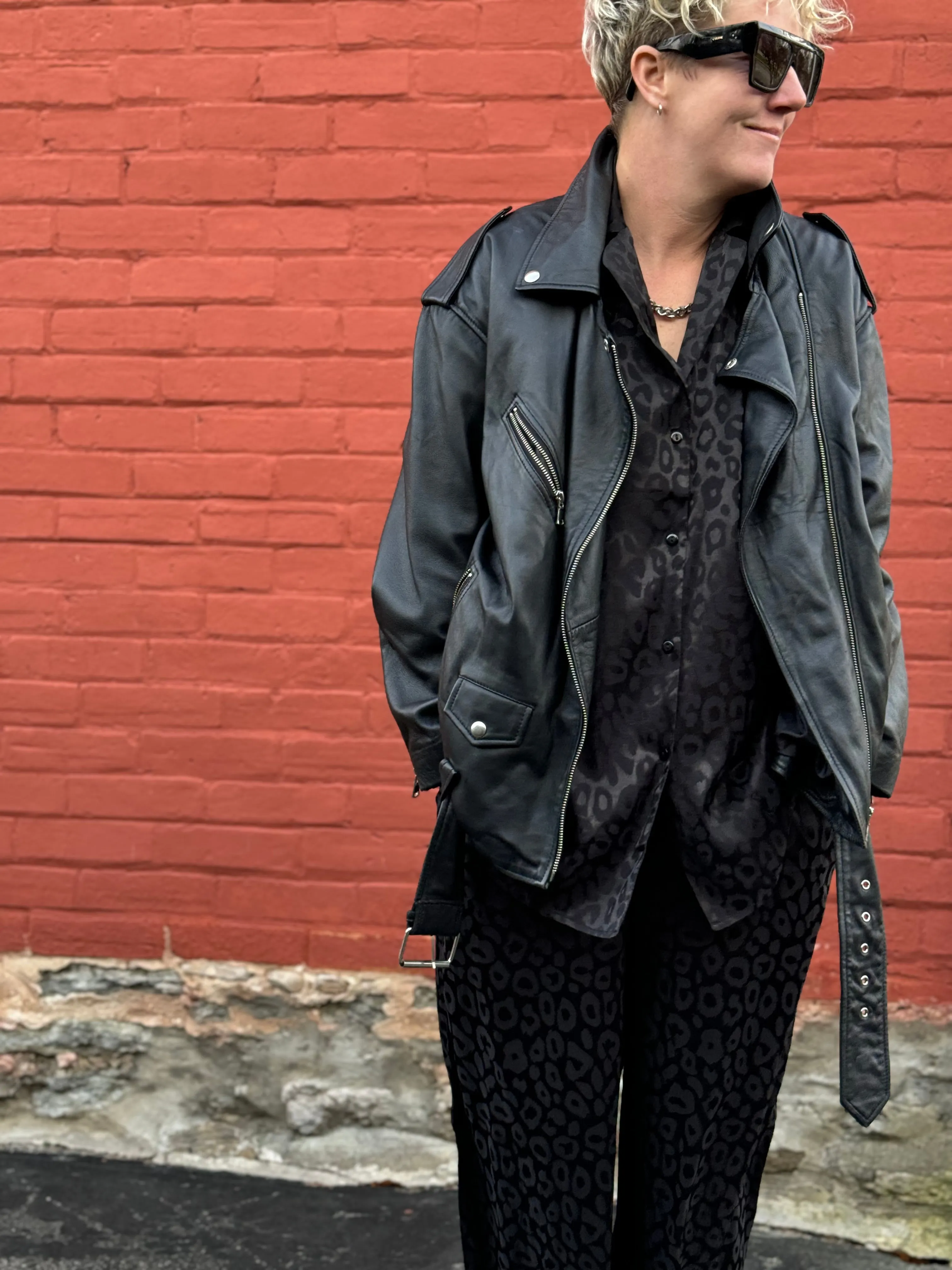 Rich Aunty Pants - Black