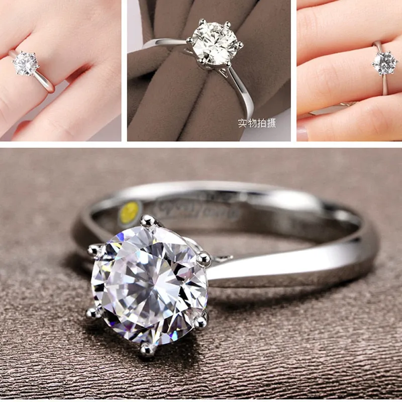 Romantic Wedding Rings Jewelry