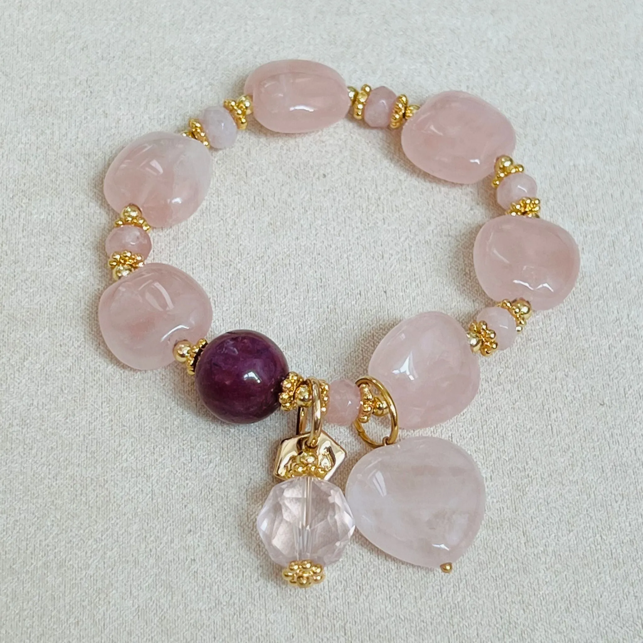 Ruby Apple Of My Eye Bracelet GHW