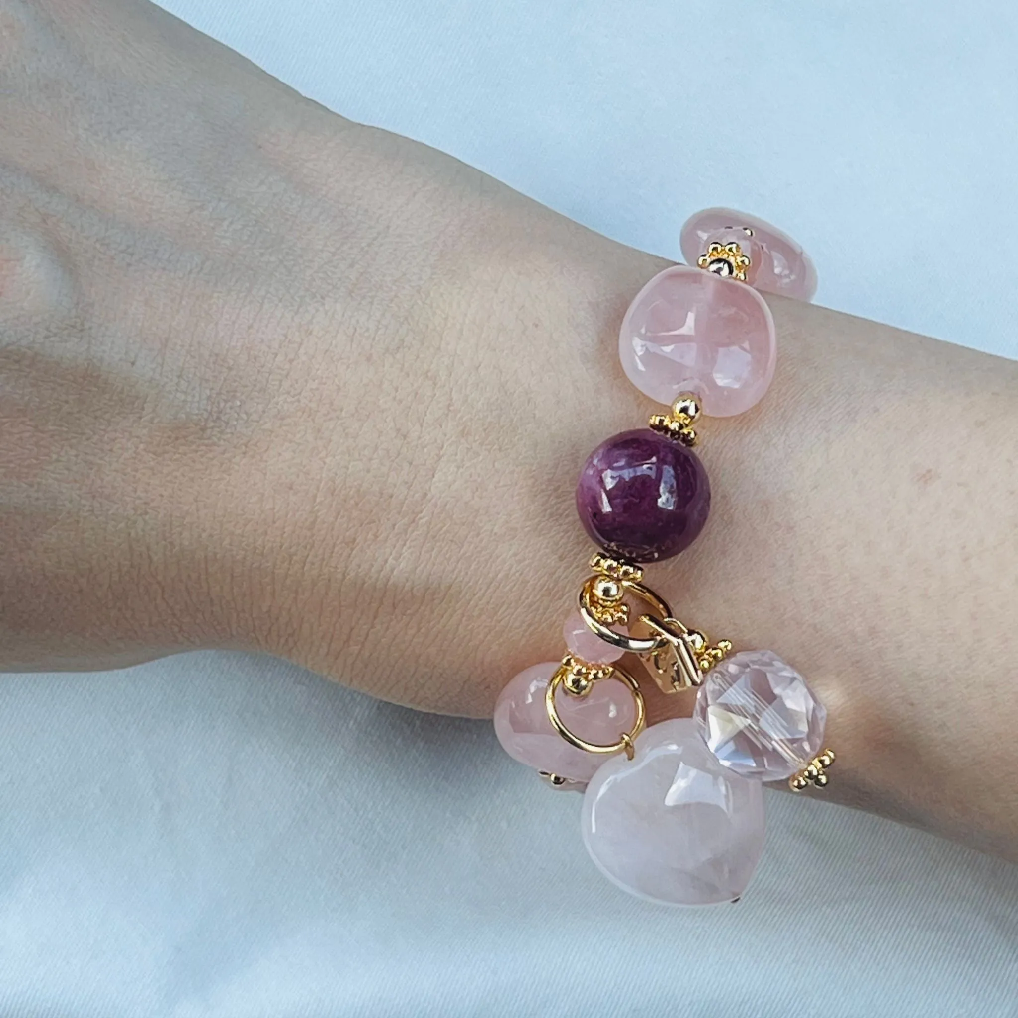 Ruby Apple Of My Eye Bracelet GHW