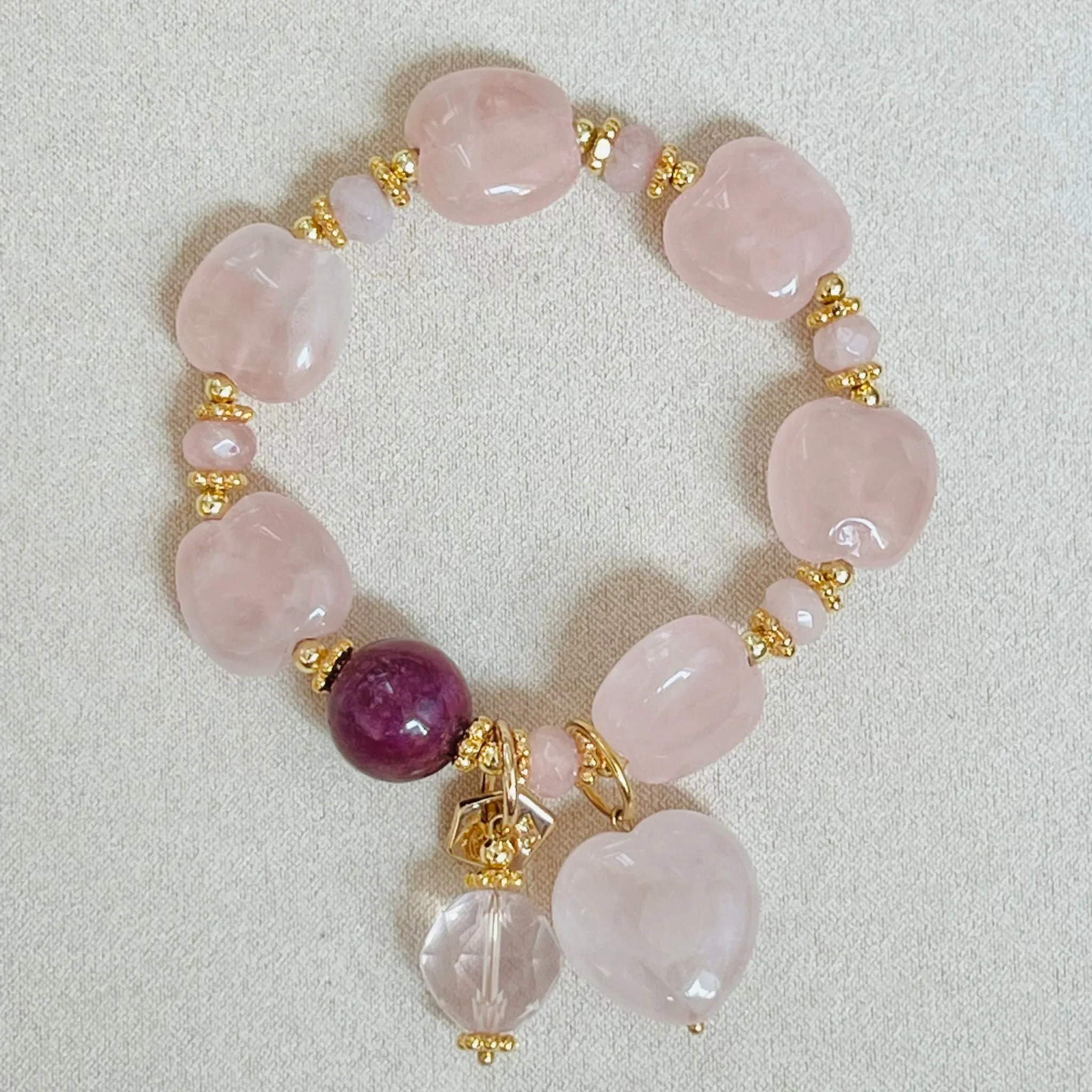 Ruby Apple Of My Eye Bracelet GHW