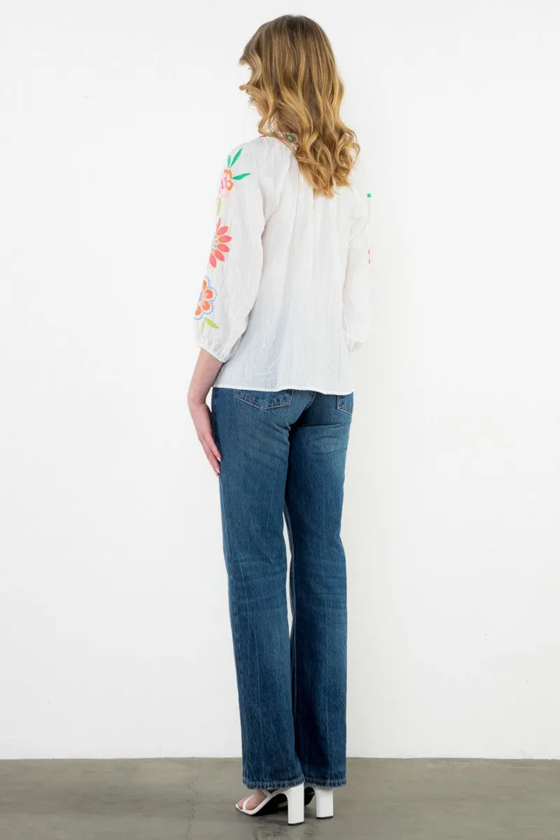 Ruby Floral Top
