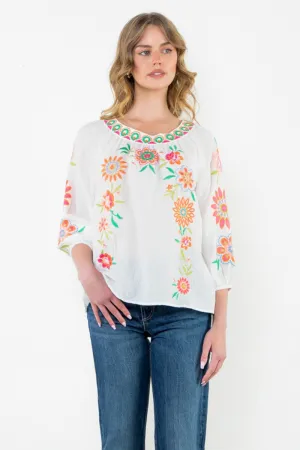 Ruby Floral Top