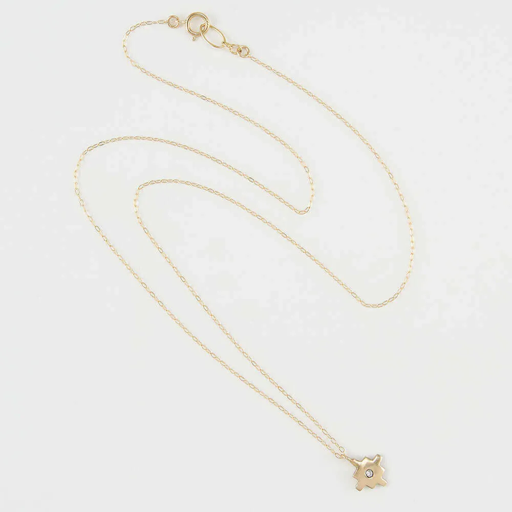 SALMA CROSS STAR PENDANT NECKLACE