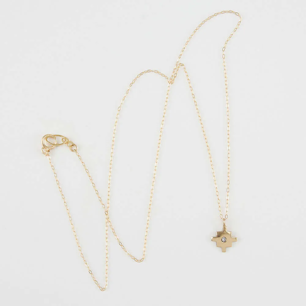 SALMA CROSS STAR PENDANT NECKLACE