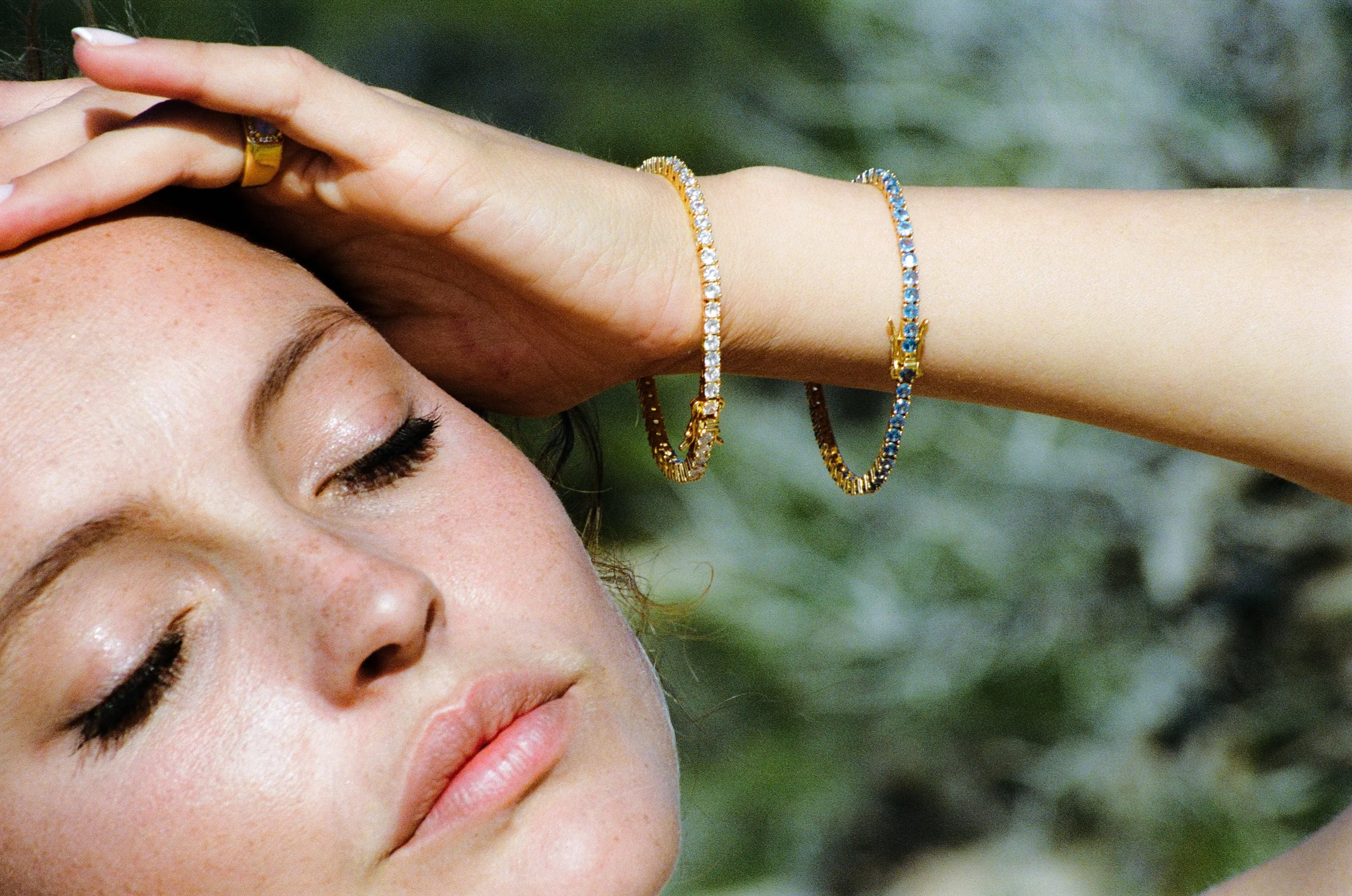 Serena bracelet - Adriatic blue