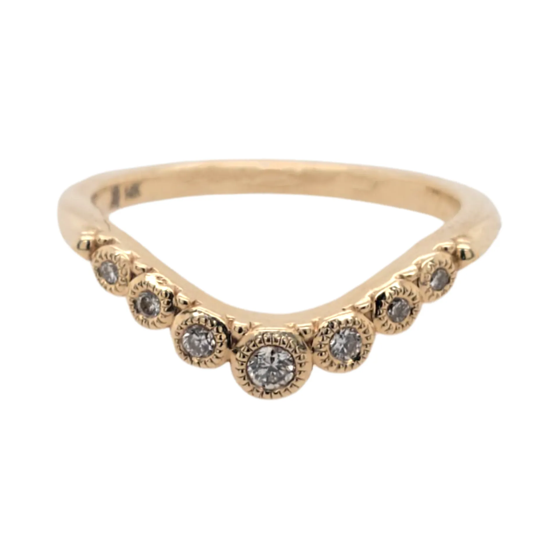 Seven Diamond Contour Band
