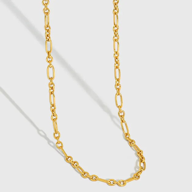Signature Necklace Dipped in Gold Over Sterling Silver