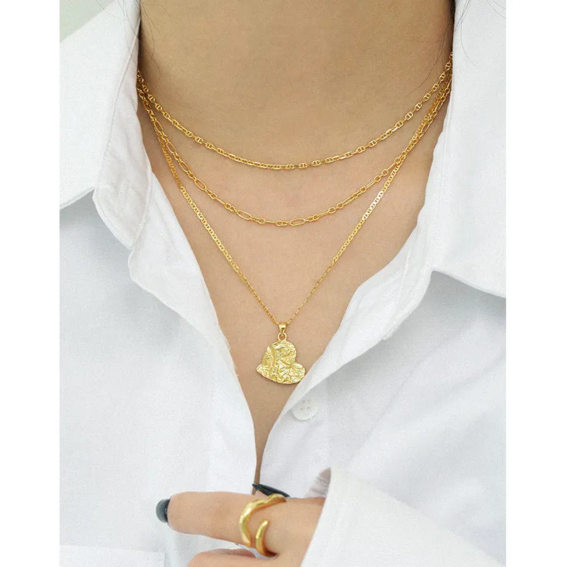 Signature Necklace Dipped in Gold Over Sterling Silver