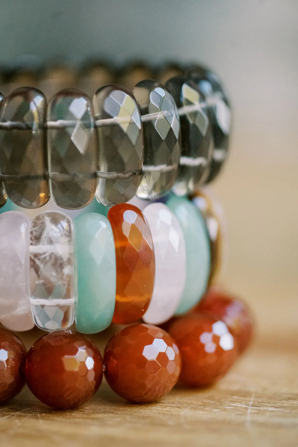 Smokey Quartz 'Get Grounded' Bracelet