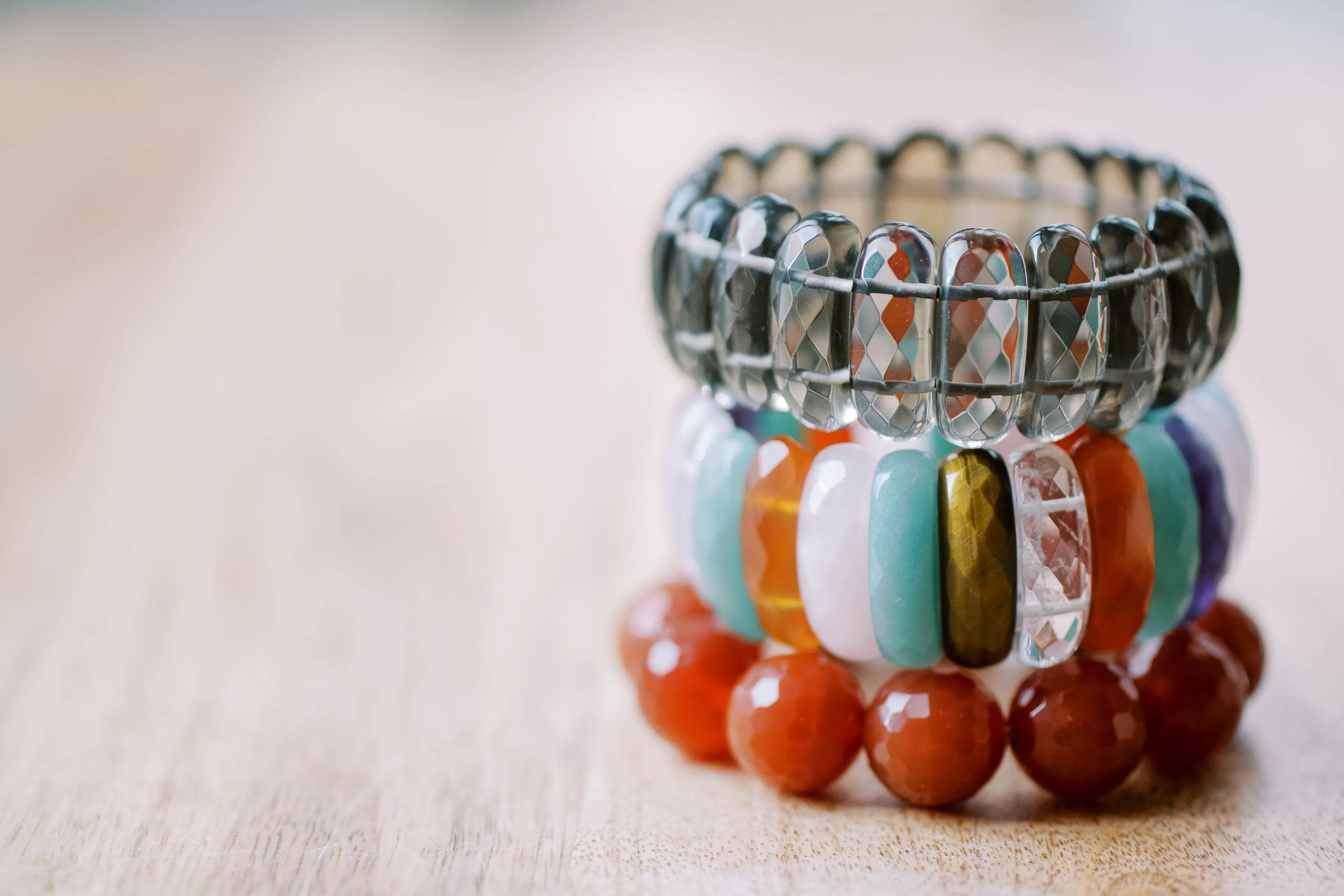 Smokey Quartz 'Get Grounded' Bracelet