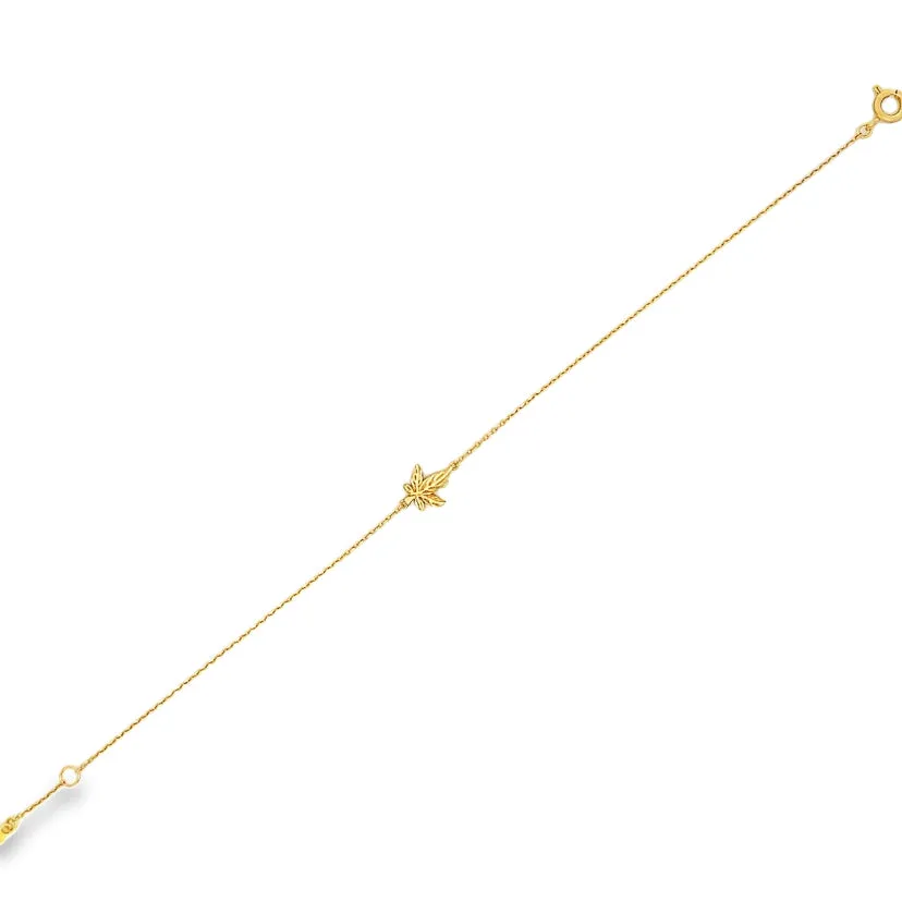 Smooth Sense Gold Bracelet