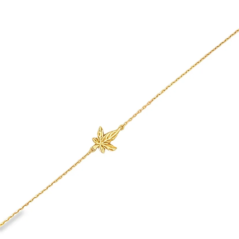 Smooth Sense Gold Bracelet