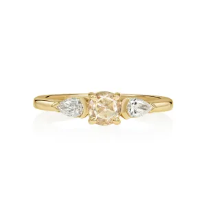 Sona Champagne Diamond Engagement Ring