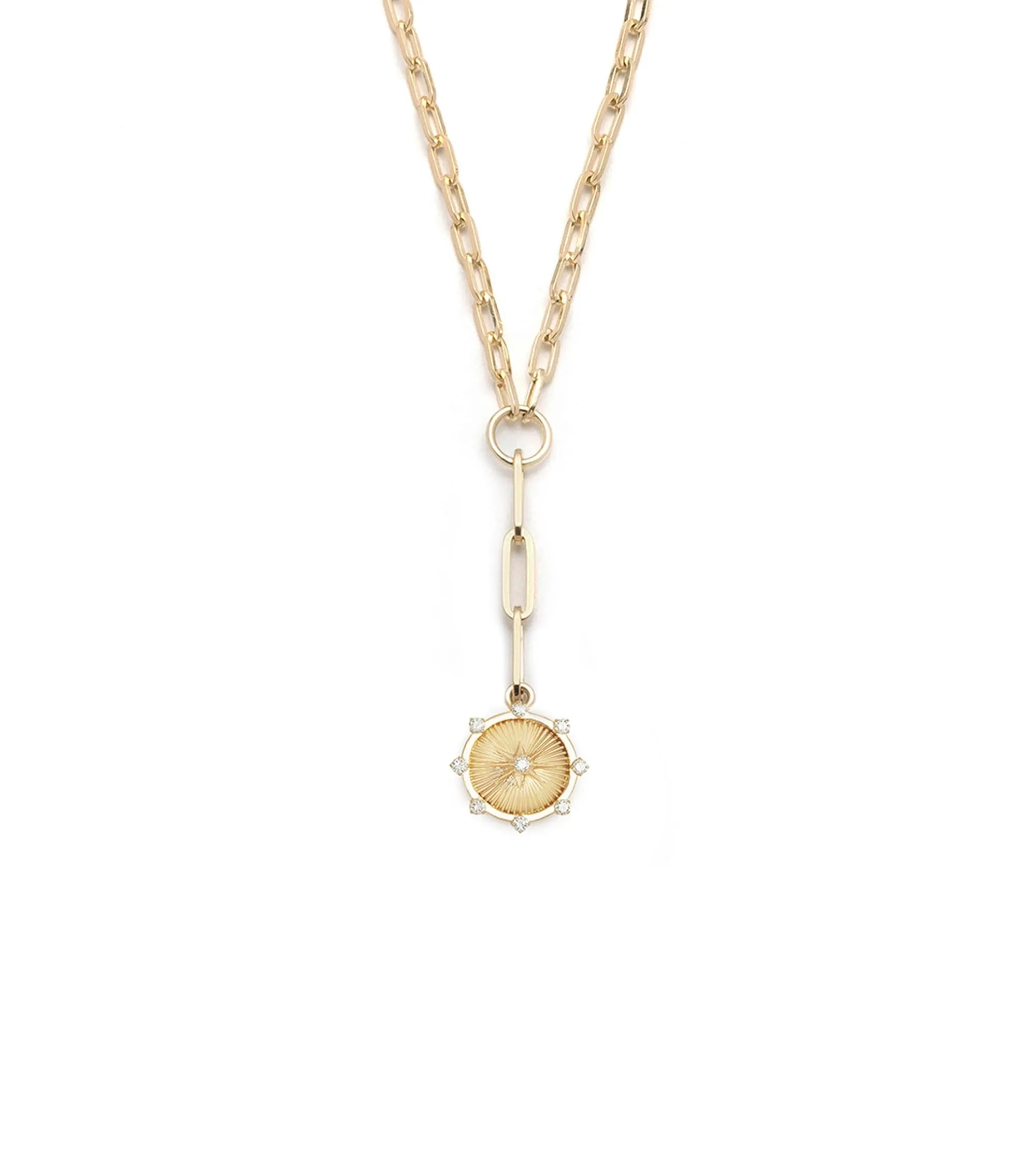 Spark - Love : Refined Clip Extension Chain Necklace