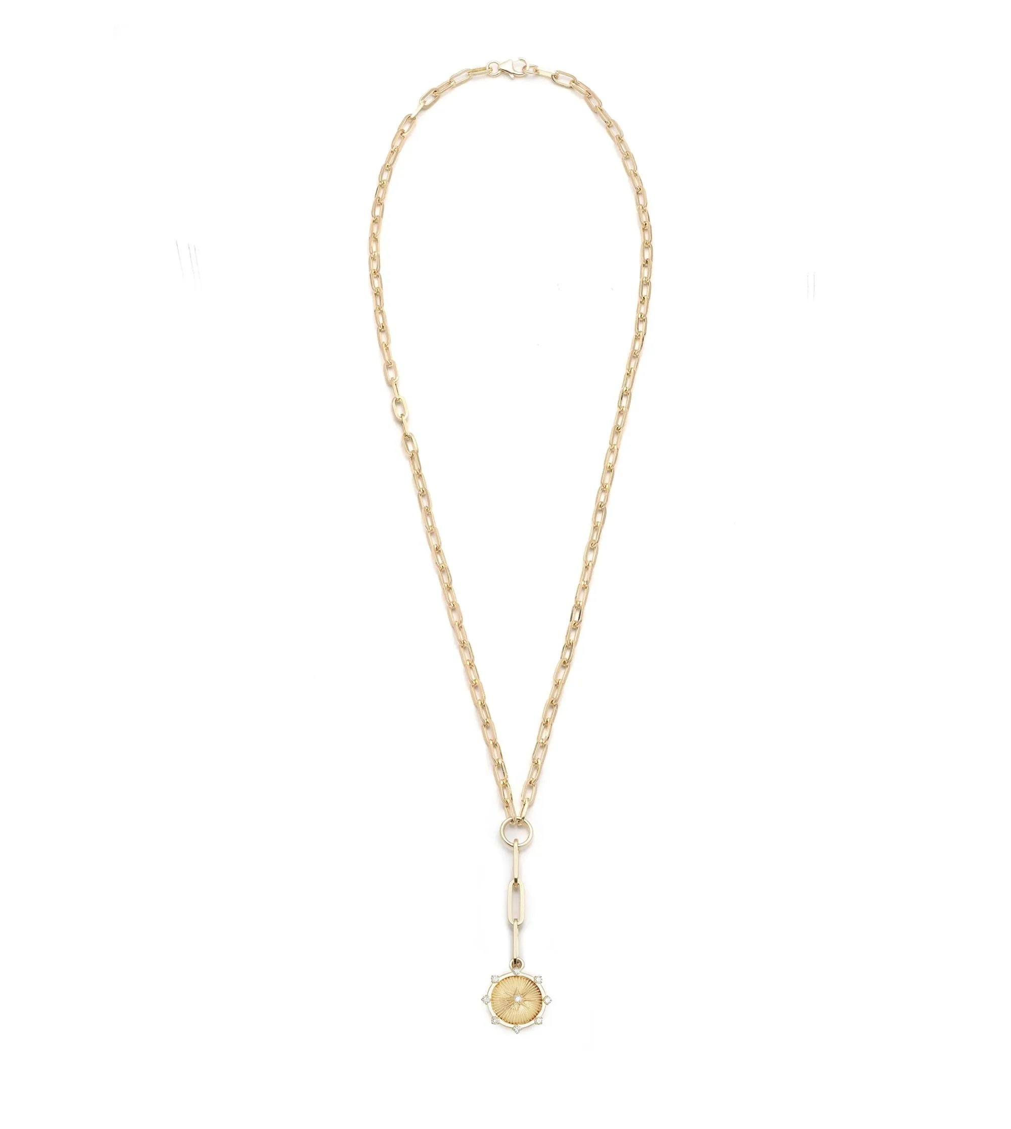 Spark - Love : Refined Clip Extension Chain Necklace