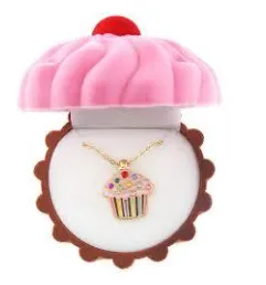 Sparkling Cupcake Pendant