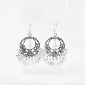 Starry Bohemian Drop Earrings