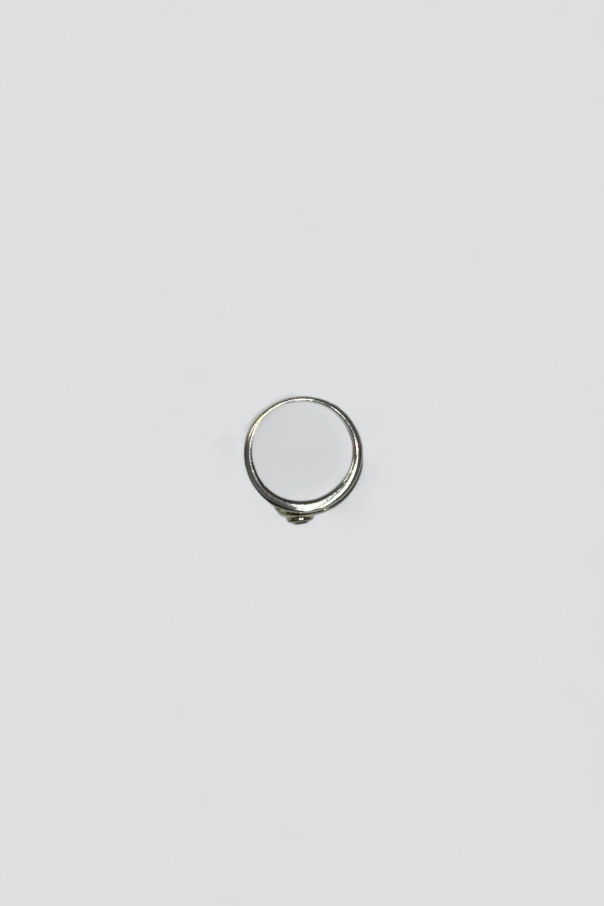 Sterling Silver Citrine Modern Ring
