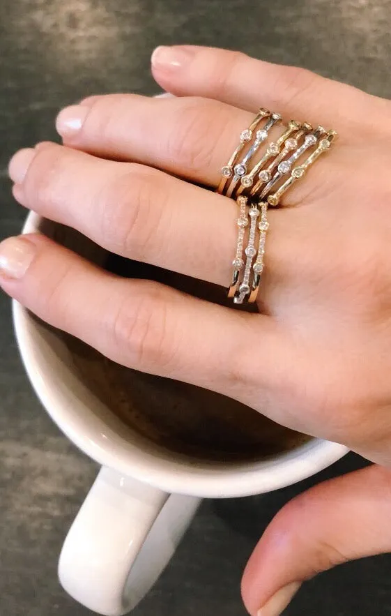 Stones Eternity Bands