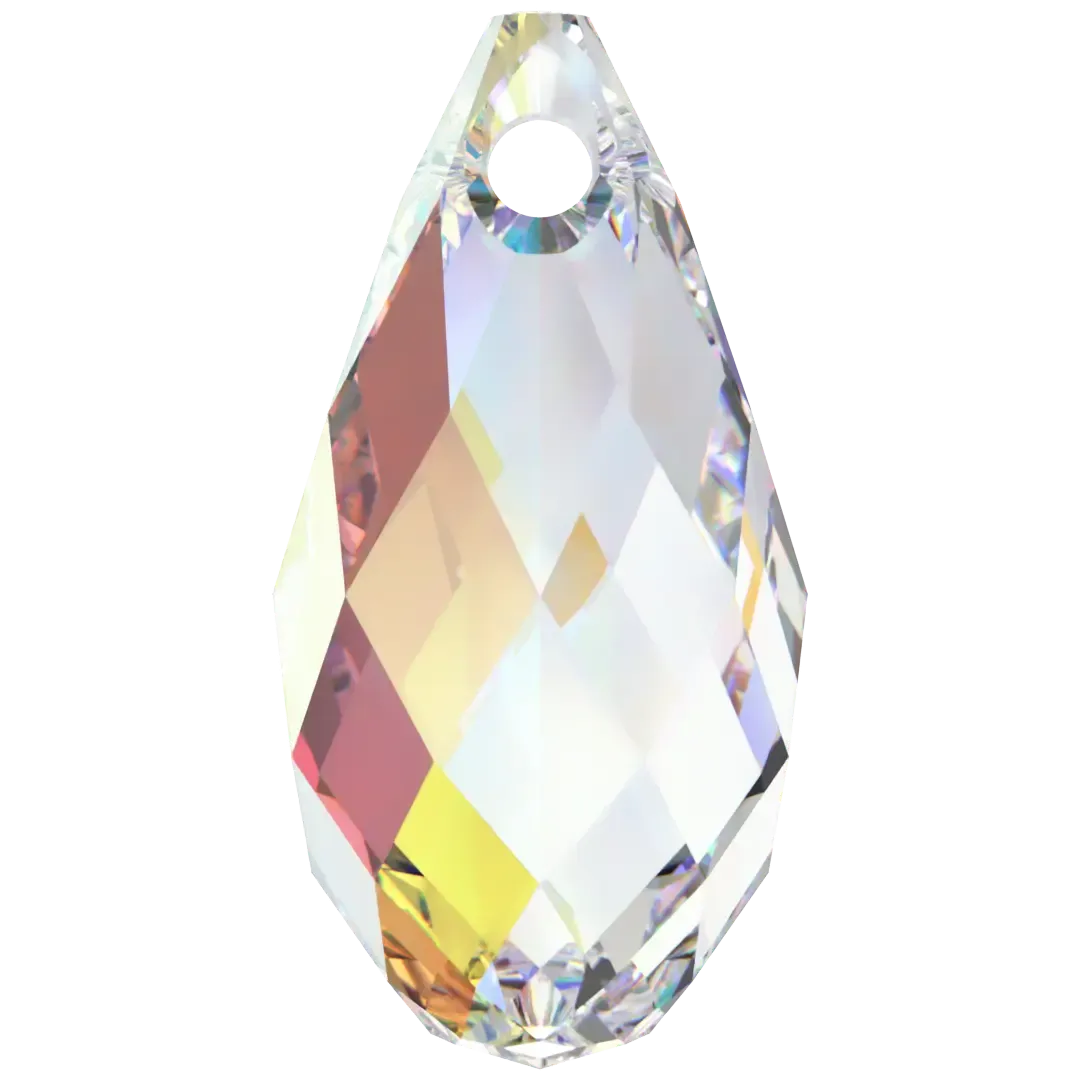 Swarovski Pendants Briolette (6010) Crystal AB