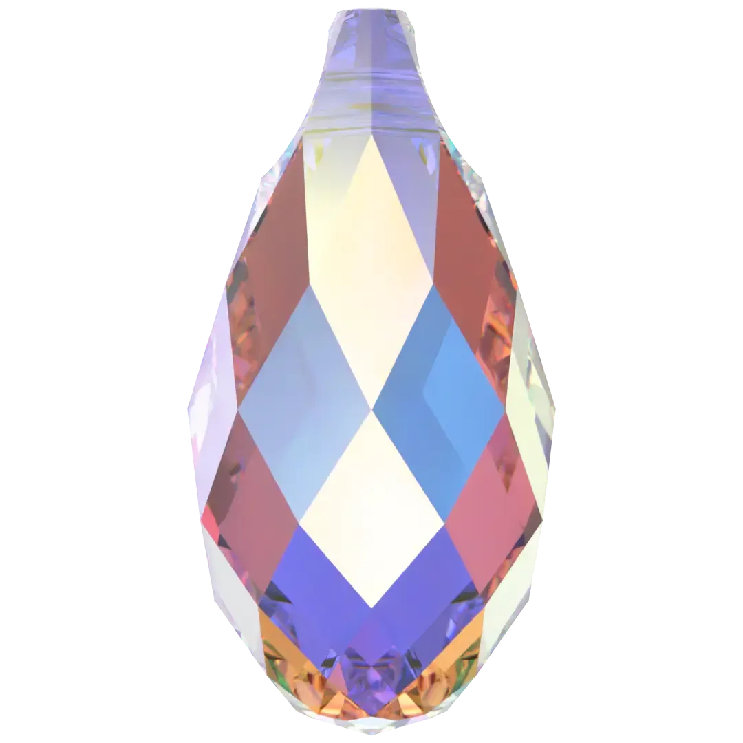 Swarovski Pendants Briolette (6010) Crystal AB