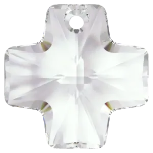 Swarovski Pendants Square Cross (6866) Crystal