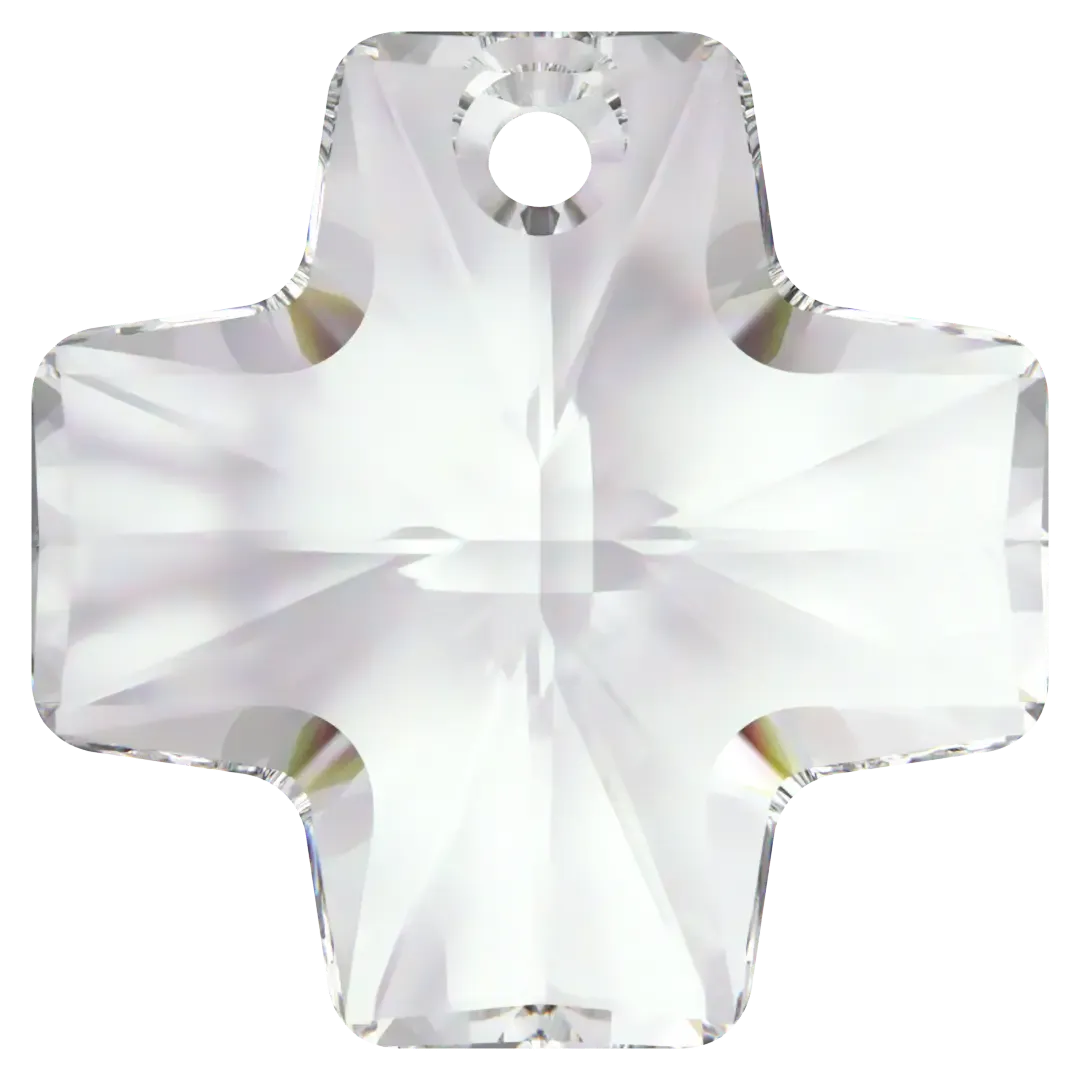 Swarovski Pendants Square Cross (6866) Crystal
