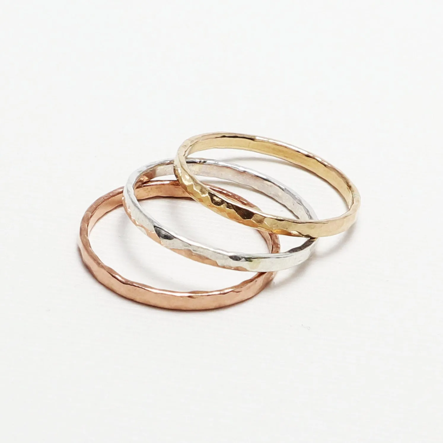The 3 Medium Tall Mirth Rings