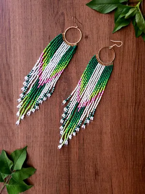 The Emerald Cascade Earrings