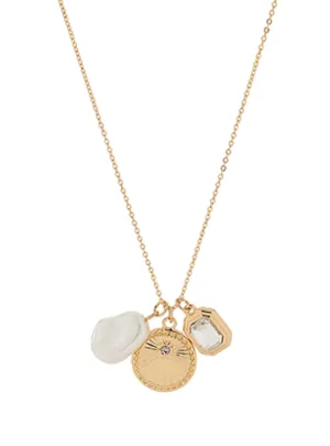 Triple Pendant Necklace