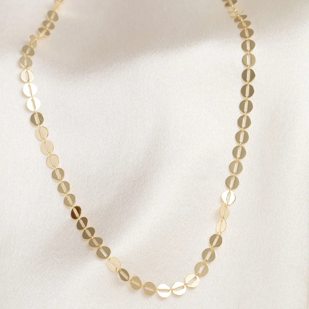 Tuscany Twinkle | 9ct Gold Fancy Link Chain