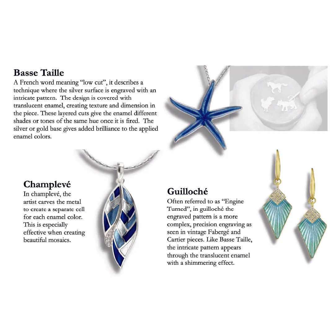Twin Dolphins Rhodium Plated Eternal Water Chain Pendants